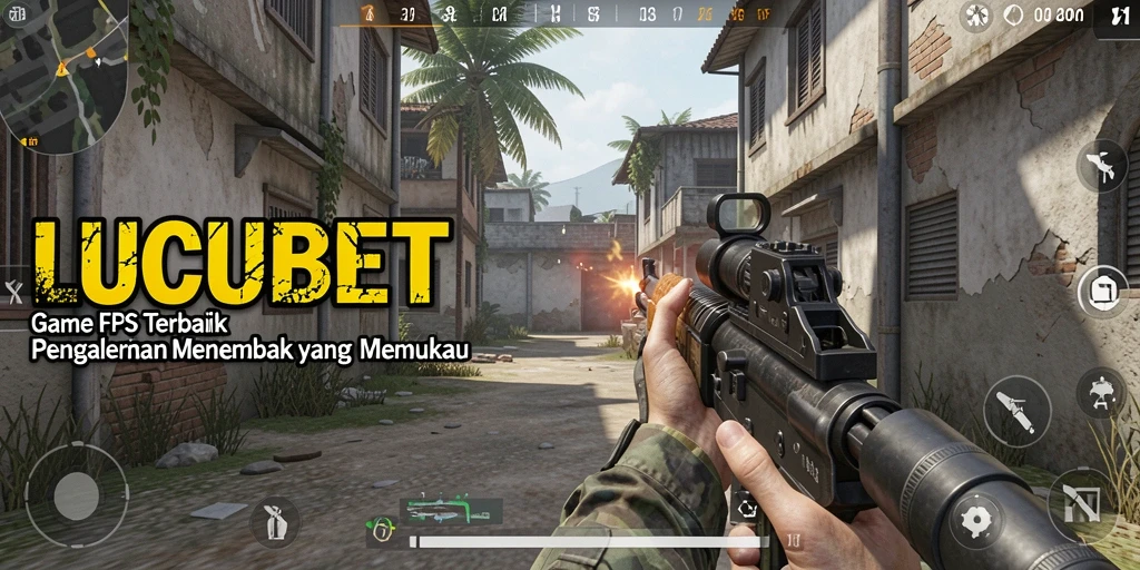 Tampilan gameplay LUCUBET yang intens dan seru.
