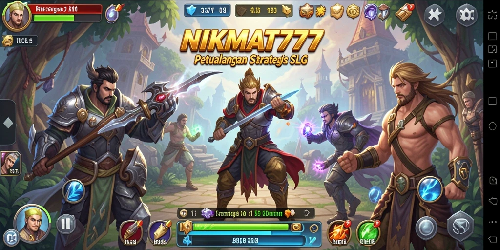 Tampilan gameplay NIKMAT777 yang menarik dan strategis.
