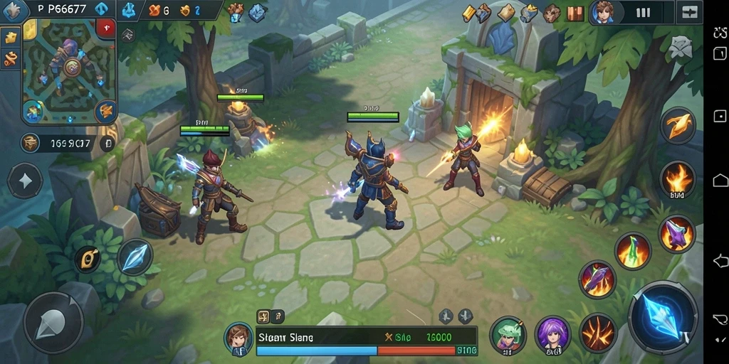 Tampilan gameplay RP6677 yang mendebarkan dan strategis.